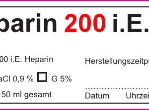 Heparin 200 i.E./ml