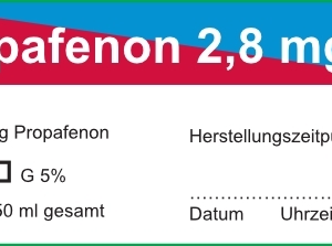 Propafenon 2,8 mg/ml