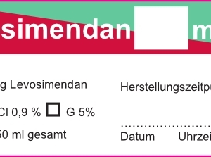 Levosimendan mg/ml