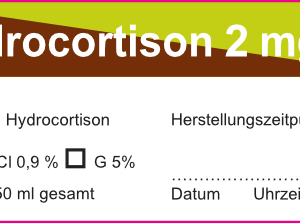 Hydrocortison 2 mg/ml