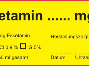 Esketamin mg/ml