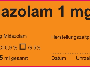 Midazolam 1 mg/ml