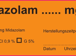 Midazolam mg/ml