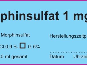 Morphinsulfat 1 mg/ml