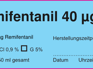 Remifentanil 40 µg/ml