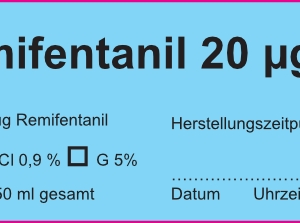 Remifentanil 20 µg/ml