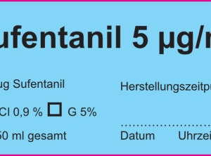 Sufentanil 5 µg/ml