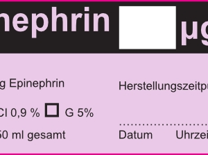 Epinephrin (Adrenalin) µg/ml