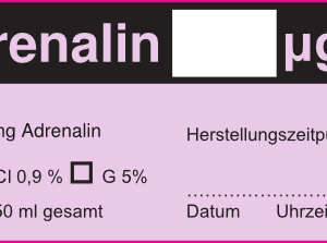 Adrenalin µg/ml