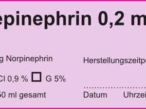 Norepinephrin 0,2 mg/ml