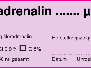 Noreadrenalin µg/ml