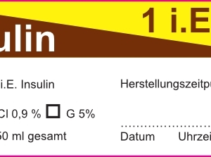 Insulin 1 i.E./ml