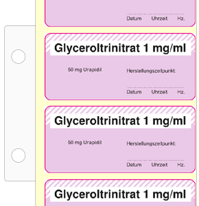 Glyceroltrinitrat 1 mg/ml