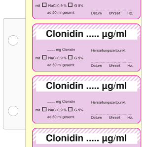 Clonidin µg/ml