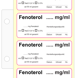 Fenoterol mg/ml