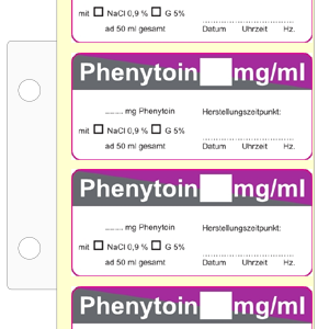 Phenytoin mg/ml