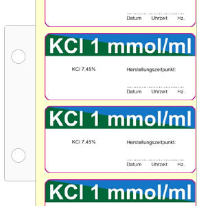 KCl 1 mmol/ml