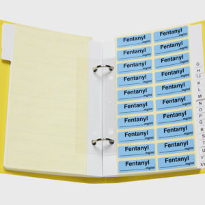 rescuelabel® Etikettenbuch (Spez. 10548), gelb